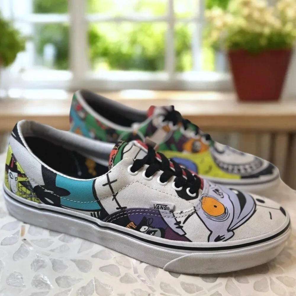 Vans Era Halloweentown Nightmare Before Christmas Shoes (Men 9.5/ Women 11) RARE
